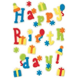 Happy Birthday Icing Decorations