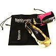 Footzy Rolls Rollable Ballet Flat Shoes Set L 9-10 Gold