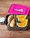 LunchBots Duo Stainless Steel Food Container, Pink
