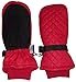 N'Ice Caps Unisex Adults Quilted Thinsulate and Waterproof Ski Mittens