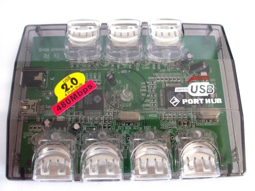 7 Ports Hi Speed USB Hub 480 Mps, Electronics & Computers