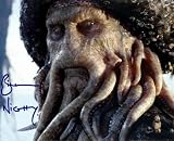 Bill Nighy autographed 8x10 Photo (Pirates of the Caribbean)