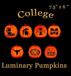Collegiate Luminary Pumpkins