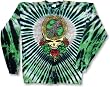 Grateful Dead "Shamrock" Long Sleeve Tie-Dye T-Shirt