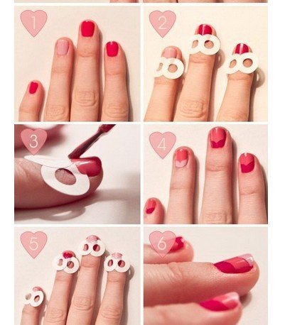 Imagen 6 de 15 PC puntas de las uñas se dirigen varios estilos y cinta decorativa decapado para el arte del clavo // 15 pcs Nail Tips Guide Various Styles & Decorative Stripping Tape For Nail Art