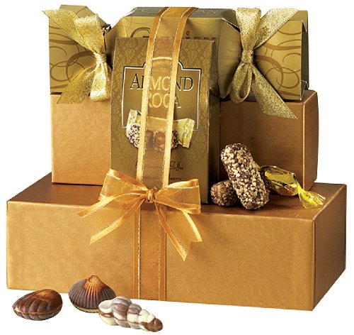 Image of Broadway Basketeers Chocolate Heaven Gourmet Chocolate Gift Tower