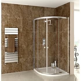 900 X 900 QUADRANT SHOWER ENCLOSURE GLASS DOOR