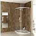 900 X 900 QUADRANT SHOWER ENCLOSURE GLASS DOOR