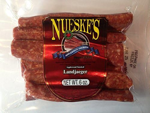Nueske's Applewood Smoked Landjaeger - 1 x 6 oz