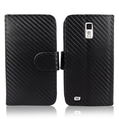 Cellularvilla® Wallet Case for Samsung Galaxy S2 T989 T-mobile Pu Leather Wallet Card Flip Open Case Cover Pouch.