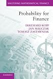 Probability for finance