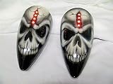 Skull Pig Spotter 2 Mirrors w/ Built-in LED Signals, Yamaha