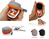 SENDSTATION earBuddy earpod case ( Silver & Orange )