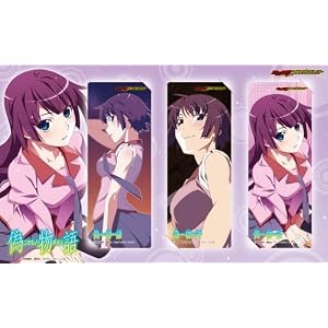 偽物語 クリアしおりセット 戦場ヶ原ひたぎ