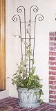 Panacea Products 48-Inch Wave Pot Trellis, Green.