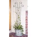 Panacea Products 48-Inch Wave Pot Trellis, Green