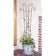 Panacea Products 48-Inch Wave Pot Trellis, Green