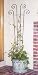 Panacea Products 48-Inch Wave Pot Trellis, Green