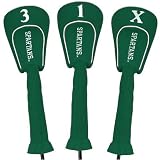 Michigan State Spartans Green Three-Pack Golf Club Headcovers