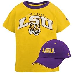LSU Tigers Infant One on One Cap & Tee Combo