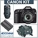 Canon EOS-40D Digital SLR Camera Body Kit with EF-S 17-85mm f/4-5.6 IS USM Lens - EF 70-300mm f/4-5.6 IS USM Lens - Canon BP-511A Li-on Rechargeable Battery - Canon 200-DG Digital Gadget Bag