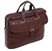 Siamod 45526L Fontanella Napa Cashmere Leather Large Laptop Brief (Cherry Red)