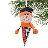 Chicago Bears Light Up Snowman Pennant Ornament (Set of 3)