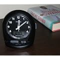 Zeon Radio Controlled Black Alarm Clock