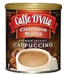 Caffe D'Vita Cinnamon Mocha Instant Cappuccino, 16-Ounce Canisters (Pack of 6)