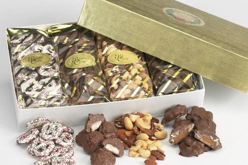 Gold Deluxe Gift Box by The Bloomer Candy Co