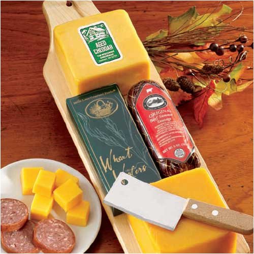 Cheese and Sausage Paddle Board - Wisconsin Cheeseman by Cheese Boards