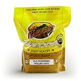 GF Harvest Gluten Free Organic Rolled Oats, 41-Ounce Pouch