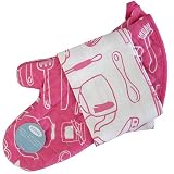 Retro Oven Mitts & Teatowel Set - Azalea