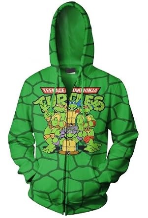 Teenage Mutant Ninja Turtles with Hooded Sweatshirt