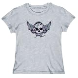 T-Shirt Womens Heather Gray  British Virgin Islander down to the bones  Countries