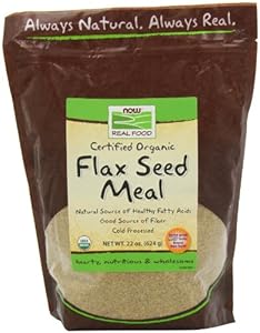 Now Foods Organic Flax Seed Meal, 22-Ounce