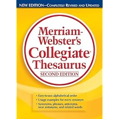 Merriam-Webster's Collegiate Thesaurus, Second Edition