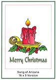 Song Of Arizona 16x9 Widescreen TV: Christmas card: Marry Christmas