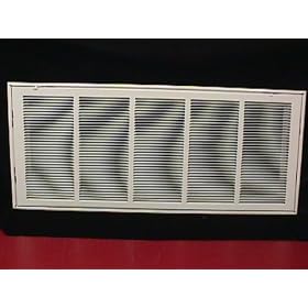 30 x 12 Filter Grille Grill Vent Cover White