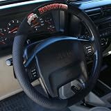 NCAA Ohio State Buckeyes Poly-Suede Steering Wheel Cover