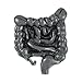Jim Clift Design Intestines Lapel Pin