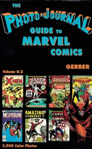 photo journal guide to marvel comics volume 4 k z