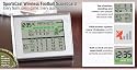Brookstone Sports Cast Wireless Football Scoreboard