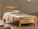 HARDWOOD BED FRAME HEARTLAND AMELIA SINGLE &pound;69.00 ONLY