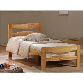 HARDWOOD BED FRAME HEARTLAND AMELIA SINGLE �69.00 ONLY