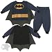 Batman Slate Blue Pajamas with Cape for Toddlers and Boys