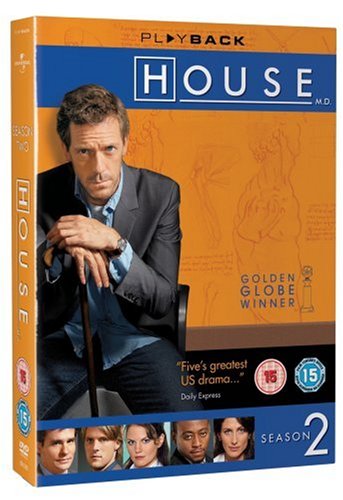 Childrens Toyshop  DVD : House - Season 2 (Hugh Laurie)