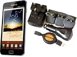 from UltimateAddons Worldwide Travel Mains and Car Charging Kit for Samsung Galaxy Note N7000