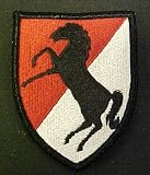 11th ACR (Armored Cavalry Regiment) Full Color Dress Patch