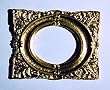 Dollhouse Miniature Gold Ornate Frame